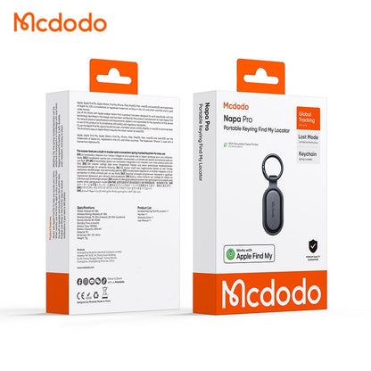 Mcdodo SmartTag Keyring Napa Pro AT-3840 for iOS Series, Black