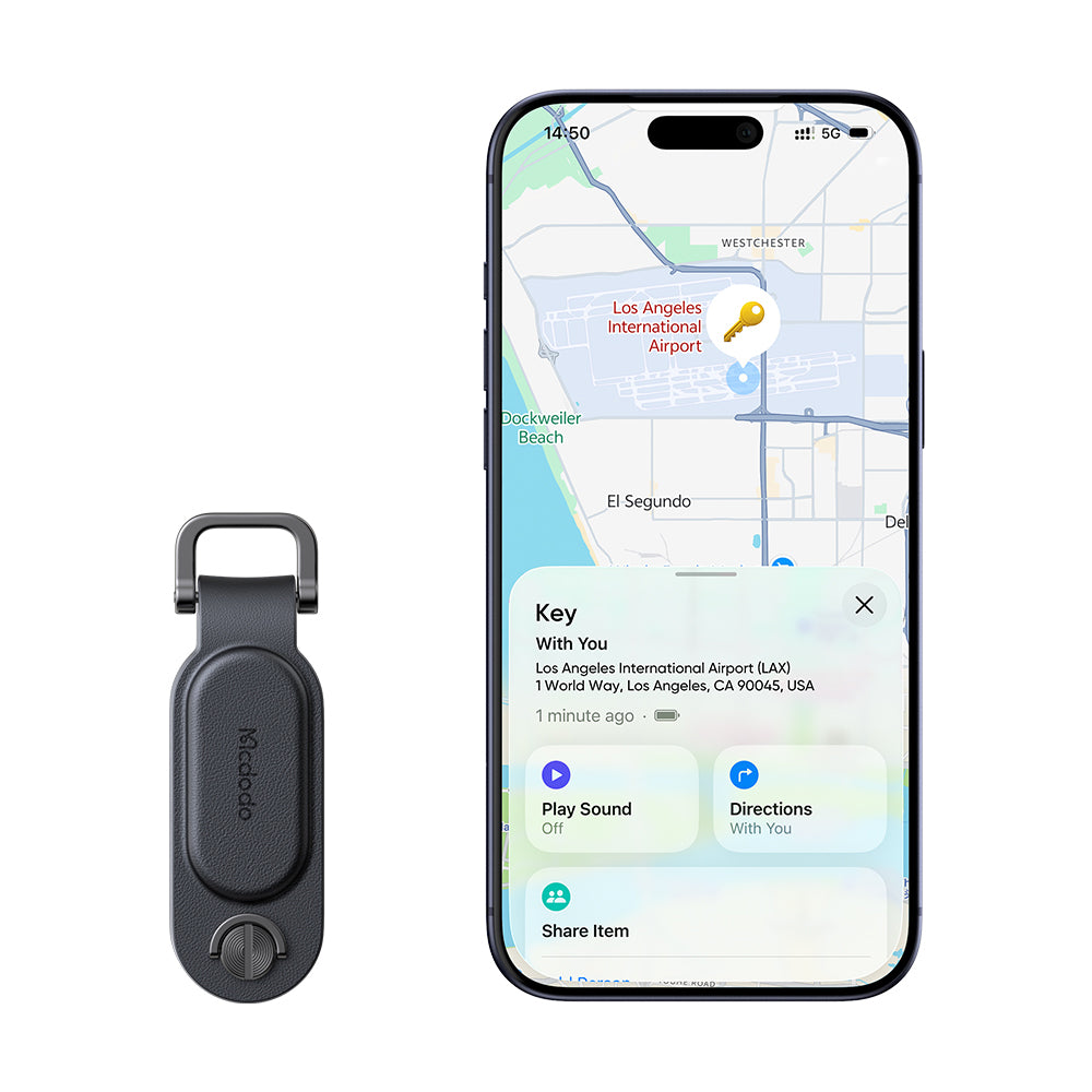 Mcdodo SmartTag Keys Napa Pro AT-3830 for iOS Series, Black