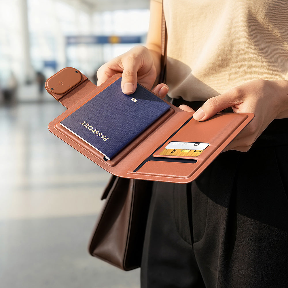 Mcdodo SmartTag Passport Napa Pro AT-4180 for iOS Series, Black