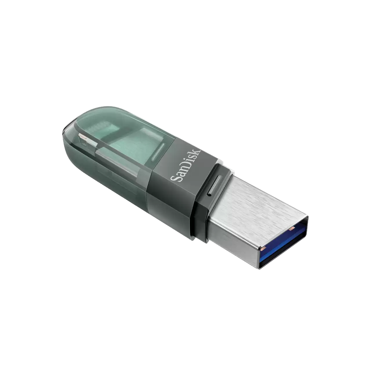 External Memory USB-A 3.0 / Lightning SanDisk iXpand Flip, 128Gb SDIX90N-128G-GN6NE