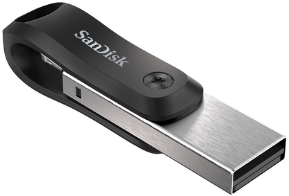SanDisk iXpand Go External Memory USB-A 3.0 / Lightning, 256Gb SDIX60N-256G-GN6NE