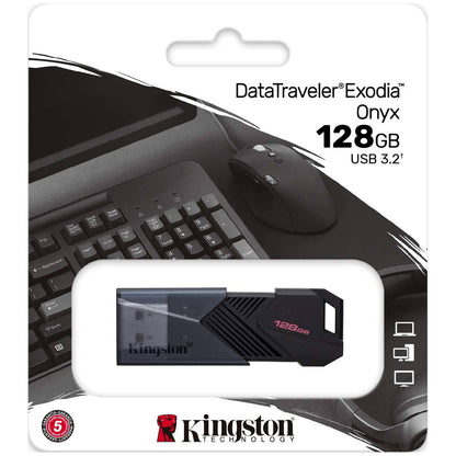 External Memory USB-A 3.0 Kingston Exodia Onyx, 128Gb DTXON/128GB 