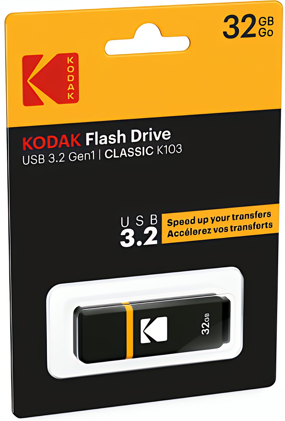 External USB-A 3.2 Memory Kodak K100, 16Gb EKMMD16GK103