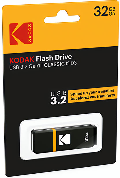 External USB-A 3.2 Memory Kodak K100, 16Gb EKMMD16GK103
