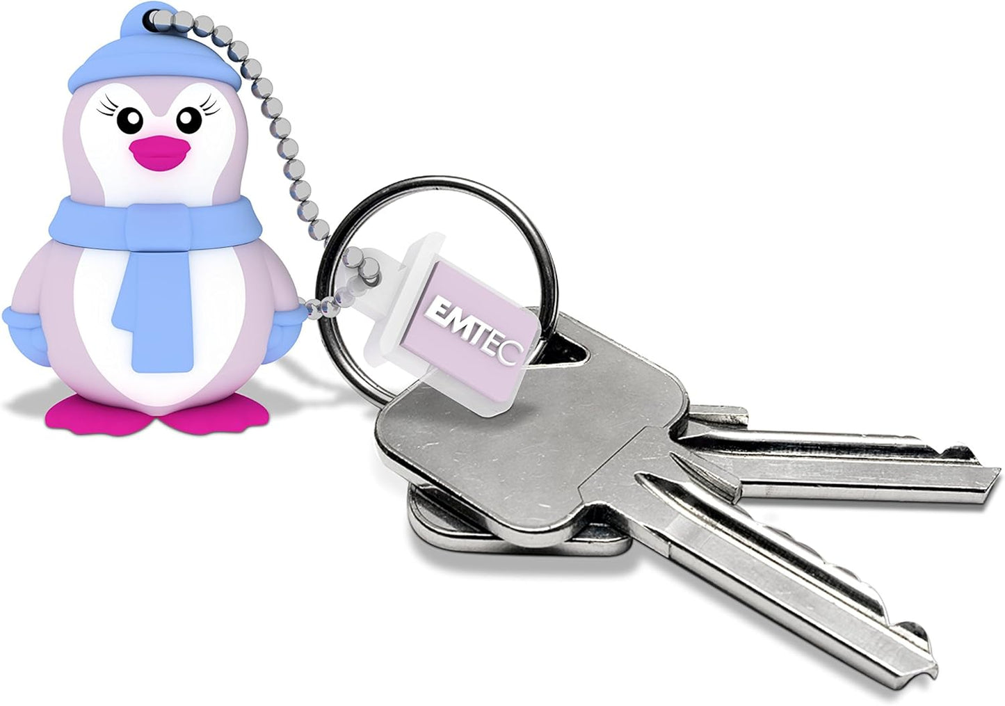 External USB-A Memory Emtec M336 Miss Penguin, 16Gb ECMMD16GM336