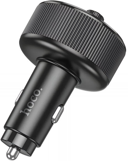 HOCO E82 Bluetooth FM Modulator, 2 x USB-A - 1 x USB-C