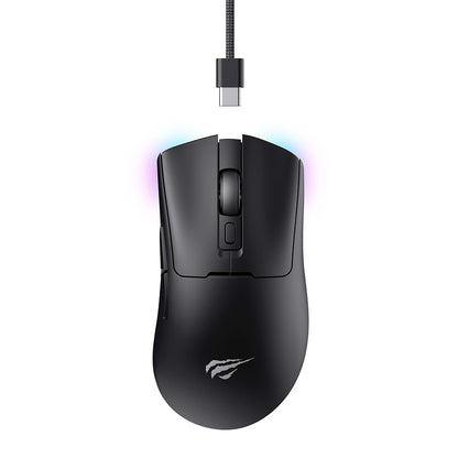 HAVIT MS966WB Wireless Gaming Mouse, 800DPI - 10000DPI, Black