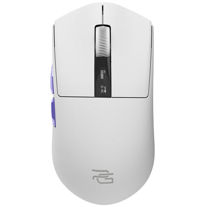 Proove Jester Wireless Gaming Mouse, 800DPI - 26000DPI, OLED Display, White WMJS00022002