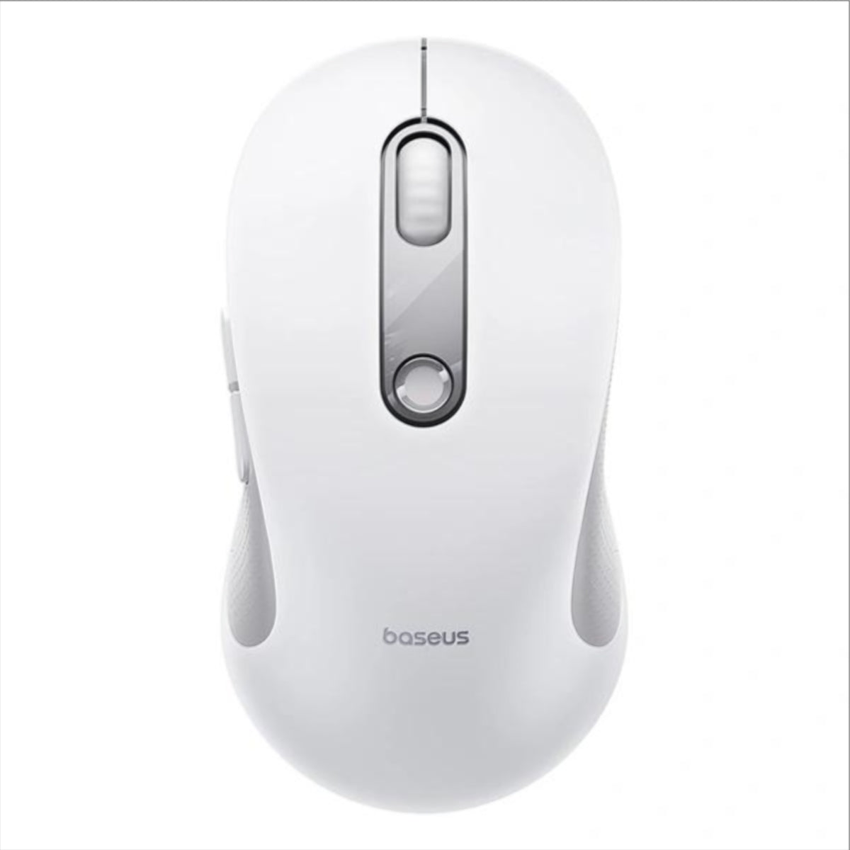 Baseus F02 Wireless Mouse, 1600DPI, BT / Wi-Fi, White B0203302