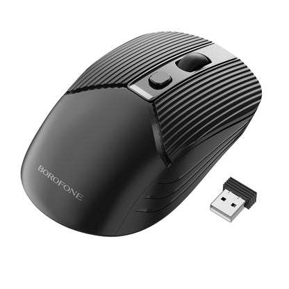 Wireless Mouse Borofone BG5, 1600DPI, Black