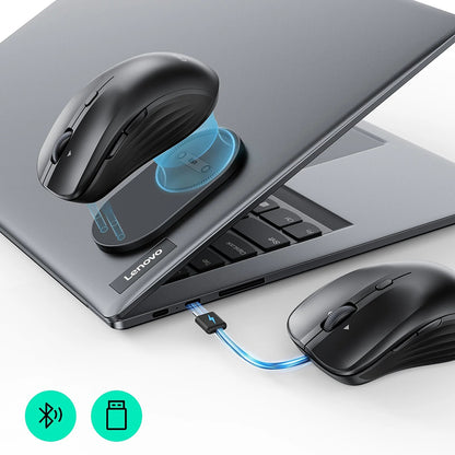 ESR MagMouse Wireless Mouse, 800DPI - 4800DPI, BT / Wi-Fi, Black