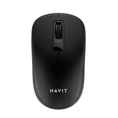HAVIT MS626GT Wireless Mouse, 1200DPI, Black