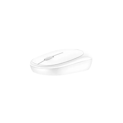 HOCO DI04 Wireless Mouse, 1200DPI, BT / Wi-Fi, White