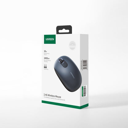 UGREEN MU105 Wireless Mouse, 2400DPI, Navy Blue
