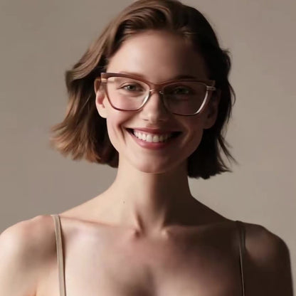 Women's Computer Glasses Techsuit 2271, Anti-Blue Light, Black