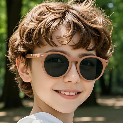 Techsuit 602 Kids Sunglasses, Polarized, UV Protection, Black
