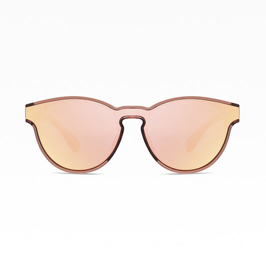 Unisex Techsuit TR7545 Sunglasses, Polarized, UV Protection, Brown