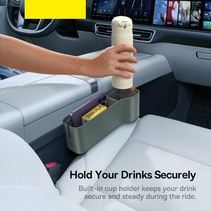 Baseus OrganizeFun Car Organizer for the space between the console and seat, Gray C20256502831-00