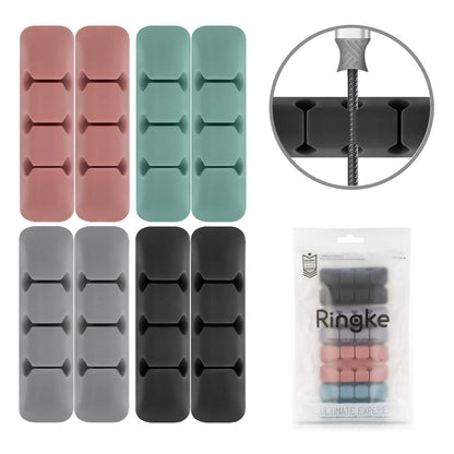 Ringke Cable Organizer, Set of 8 Pieces, Various Colors