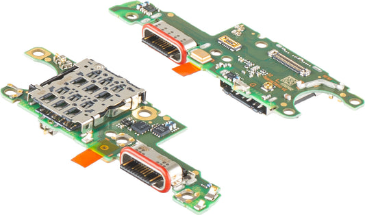 Charging Connector Board - Microphone - SIM Reader Module Honor Magic8 Lite, Service Pack 0235ARVX