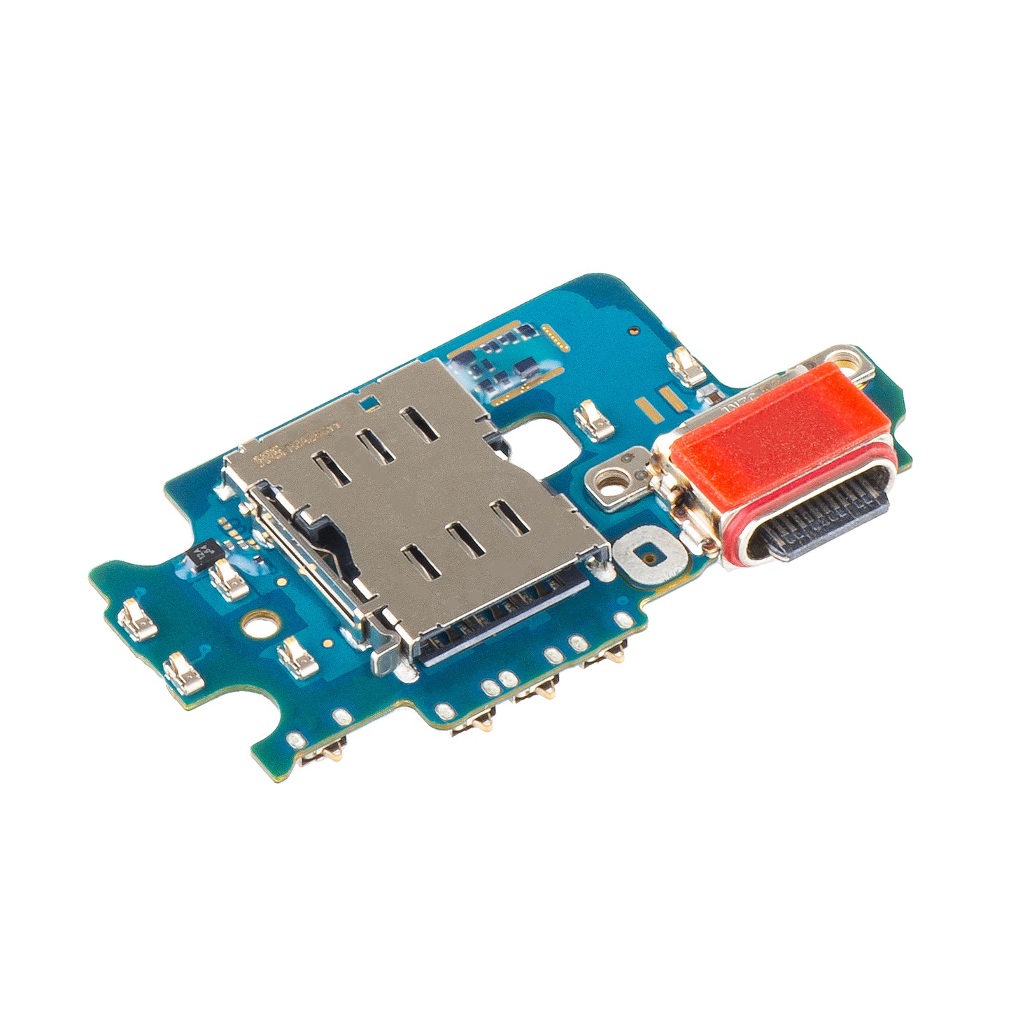 Charging Connector Board - Microphone - SIM Reader Module Samsung Galaxy S24 S921, Swap GH96-16507A