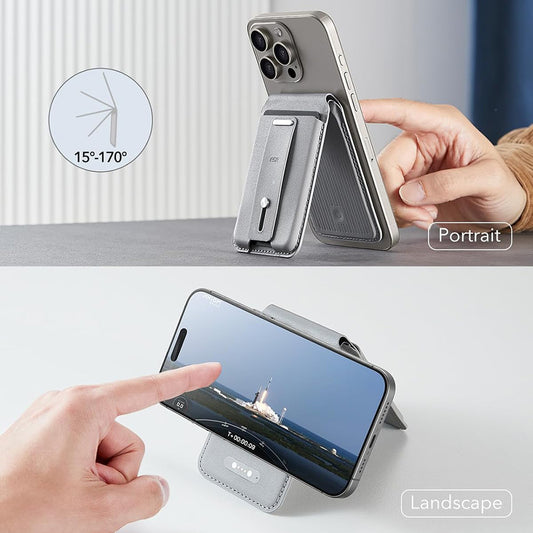 Magsafe Wallet, ESR, Find my Wallet, Gray