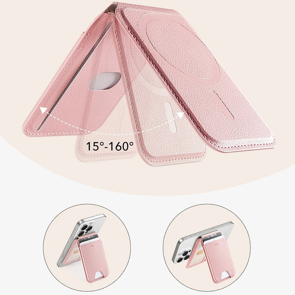 Magsafe Wallet, ESR, Stand, Pink