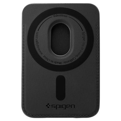MagSafe Wallet, Spigen, Valentinus MagFit+, Black AFA11336