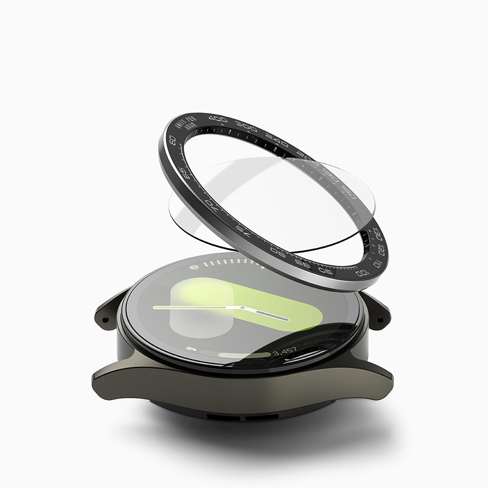 Ringke Premium Styling Protection Frame for Samsung Galaxy Watch7 40mm, Model 1, Black