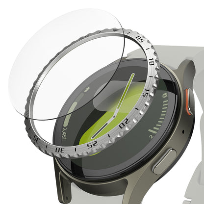 Ringke Styling Protection Frame for Samsung Galaxy Watch7 40mm, Model 5, Silver
