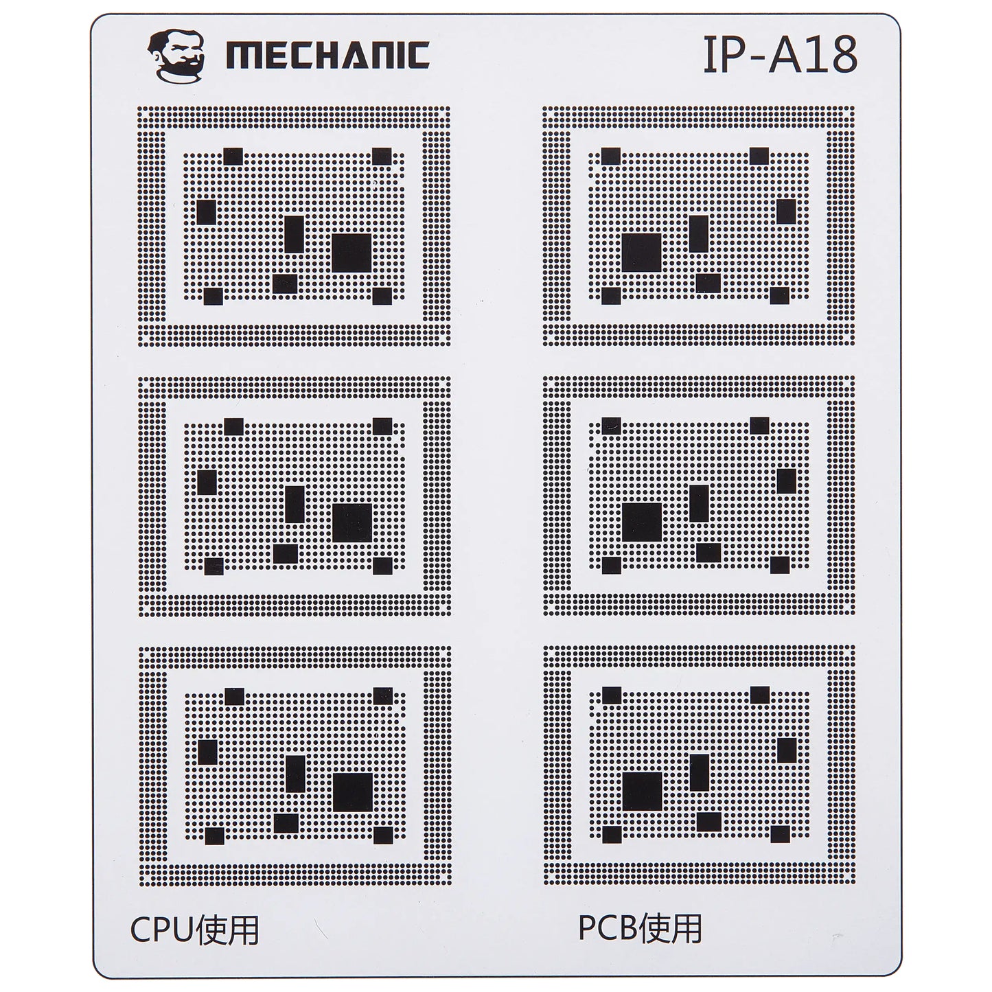 CI Mechanic Isolation Template for Apple iPhone 6 - 16 Series