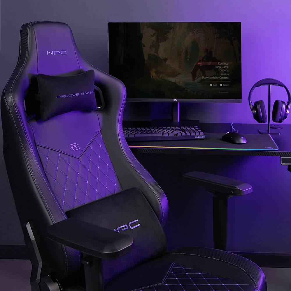 Proove NPC Gaming Chair, Black Purple GCNP0001017