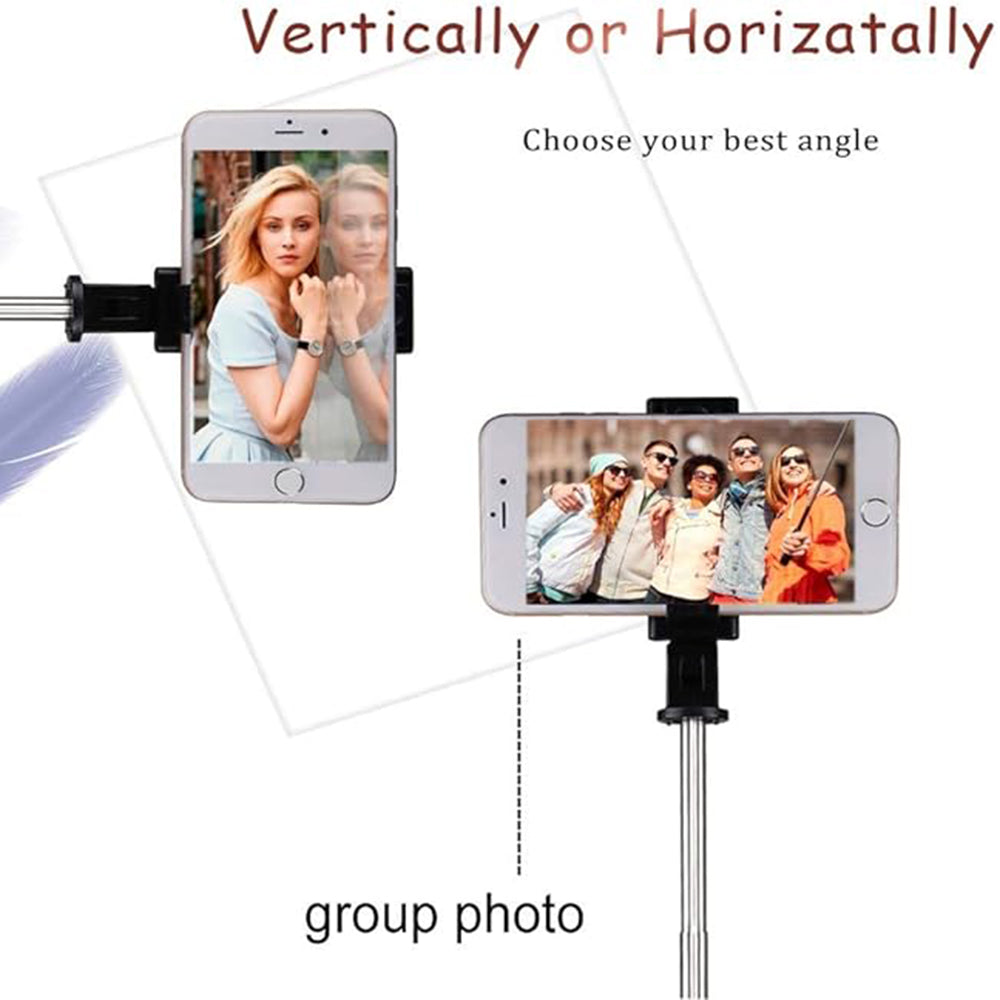 Selfie Stick Bluetooth Techsuit K07, Universal, Black