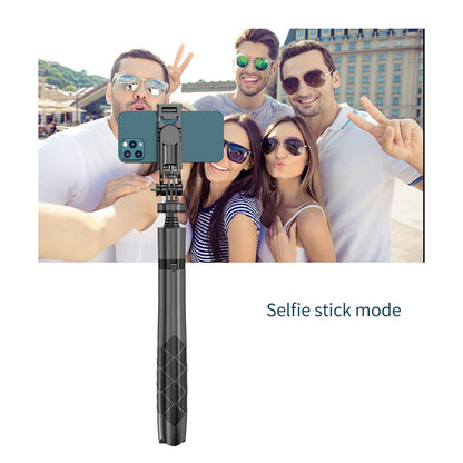 Selfie Stick Bluetooth Techsuit L16, Universal, Black
