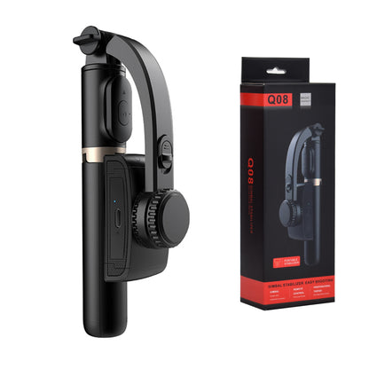 Selfie Stick Bluetooth Techsuit Q08, Universal, Black