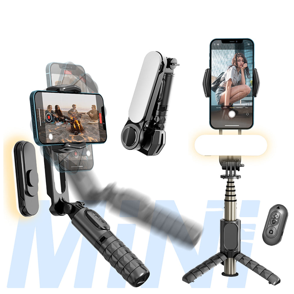 Selfie Stick Bluetooth Techsuit Q09, Universal, Black