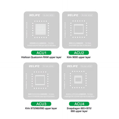 BGA Stencil Relife RL-044 for Android CPU
