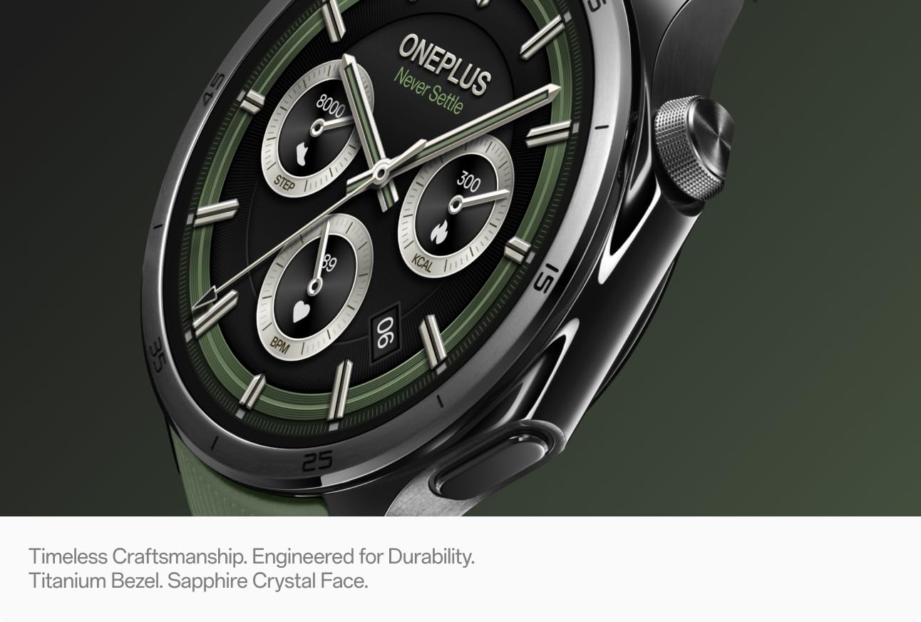 Smartwatch OnePlus Watch 3, 46mm, Black 5491100340