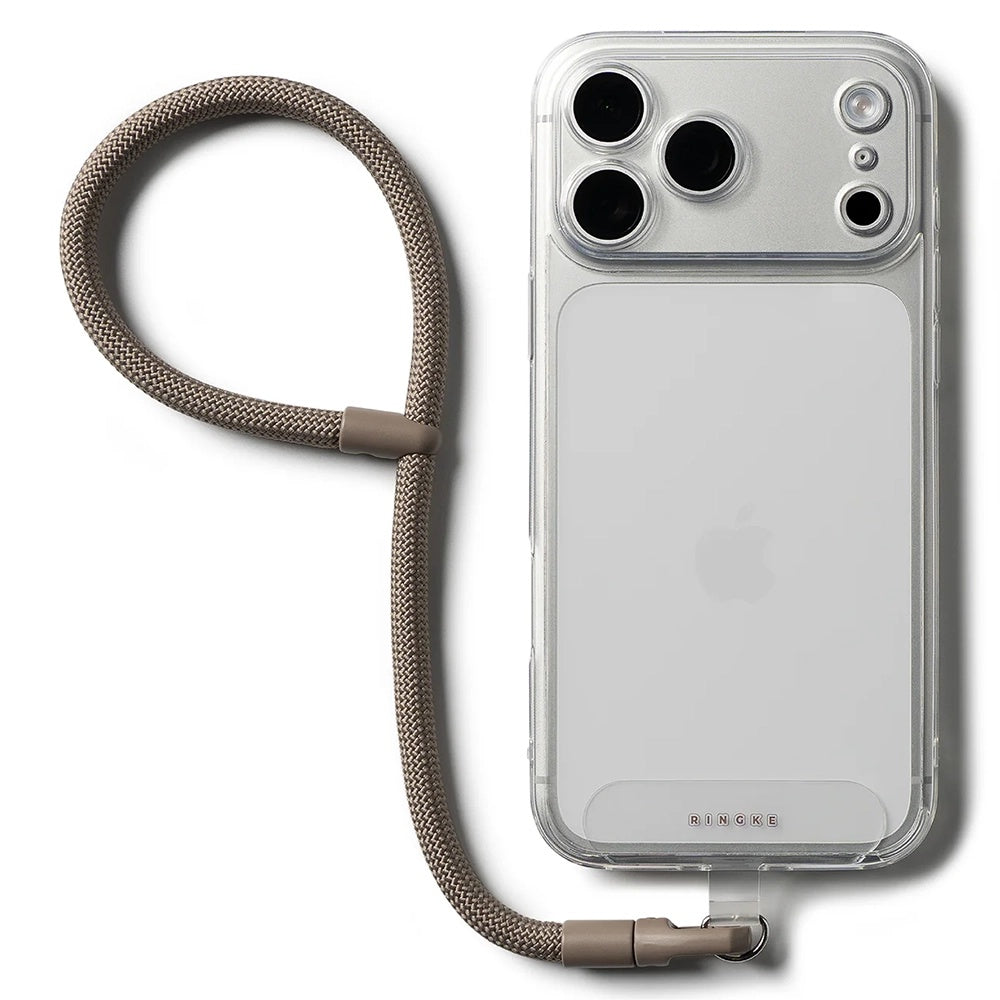 Ringke Link Flow P-Type Phone Lanyard, Brown