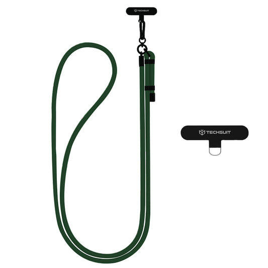 Techsuit Phone Lanyard RCS1-04, Satin Green