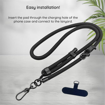 Techsuit Phone Lanyard RCS1-81, Dark Orange