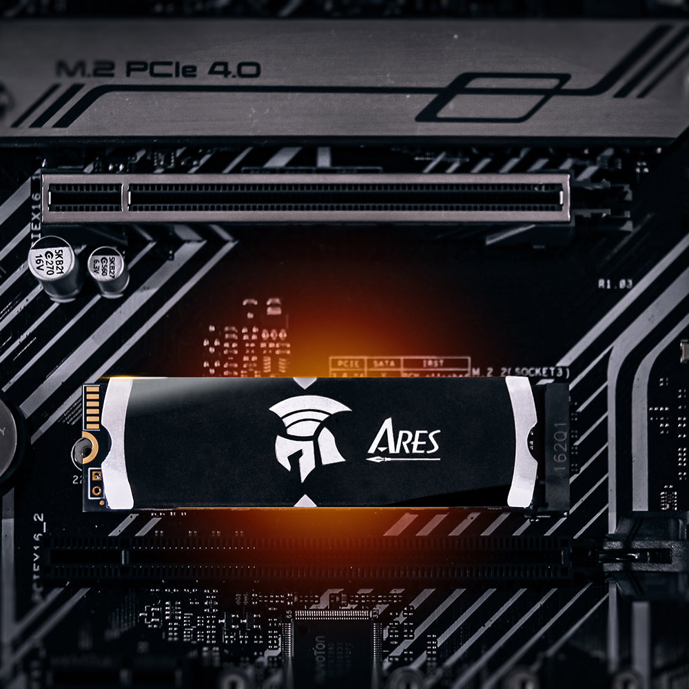 Solid State Drive (SSD) Dato Ares Dark Sword, NVME 1.4, PCIE Gen4x4, 1TB, Black ARSDSK-1TB