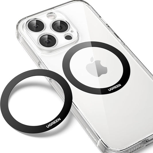 UGREEN LP428 Metallic Sticker (25766), Set of 2 pieces, Black