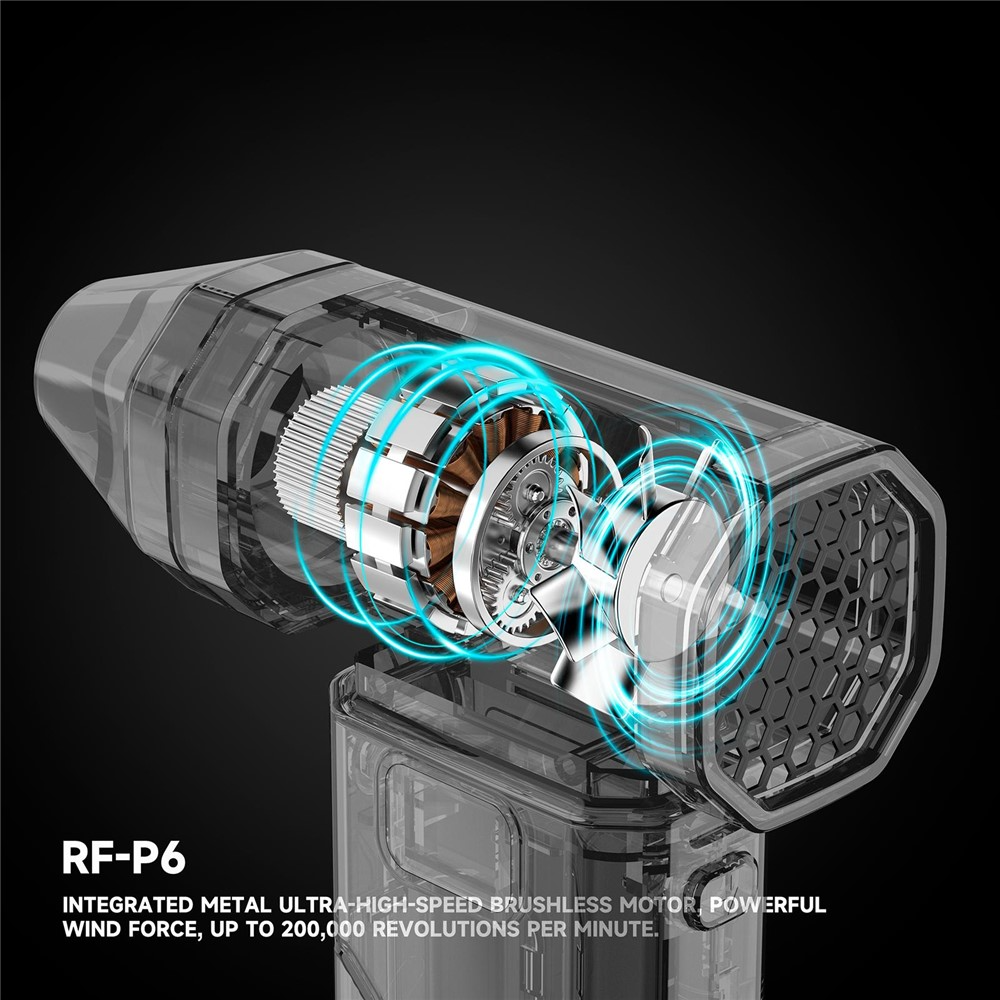 Air Blower RF4 RF-P6, Black