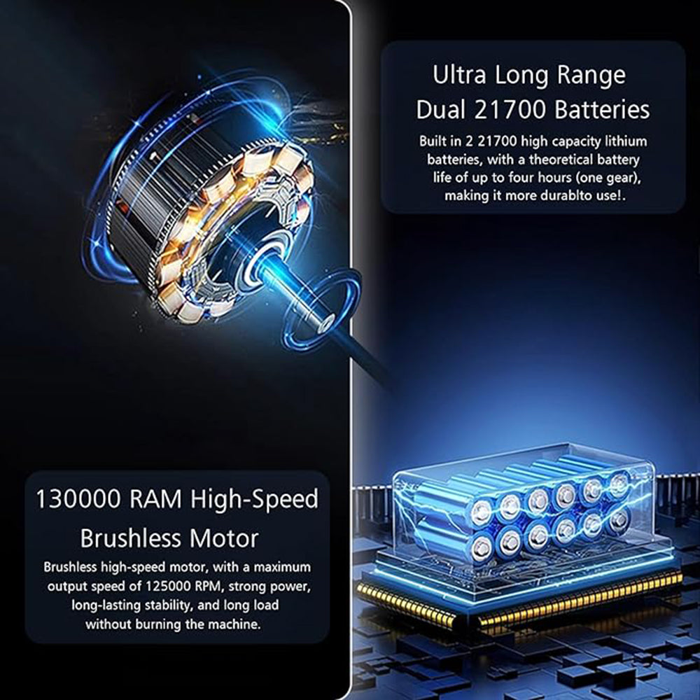 Techsuit YY01 Air Blower, 120W, Black