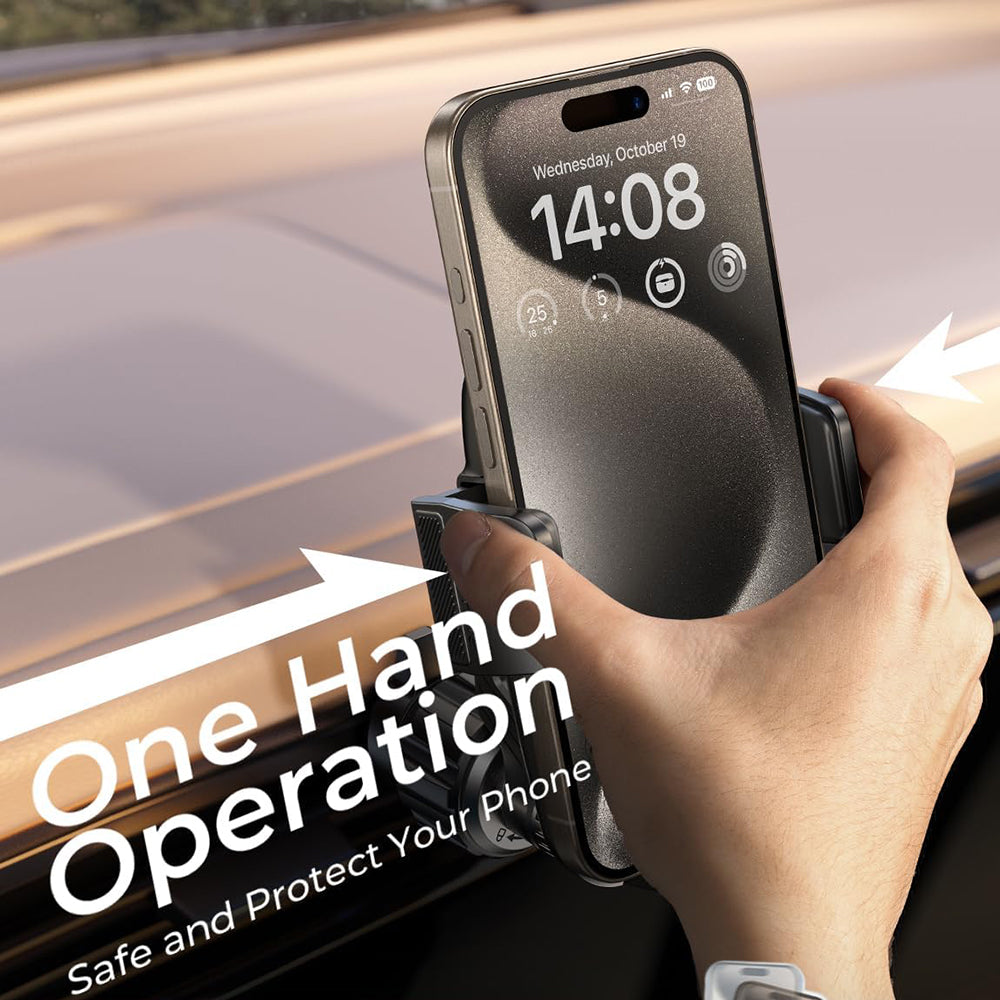 Lisen Car Mount, 4.7inch - 7.2inch, Black YL0223080046