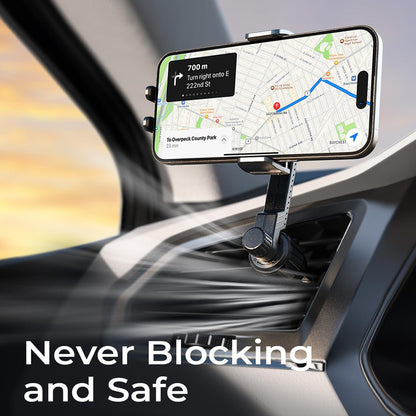 Lisen Car Mount, 4.7inch - 7.2inch, Black YL0223080046
