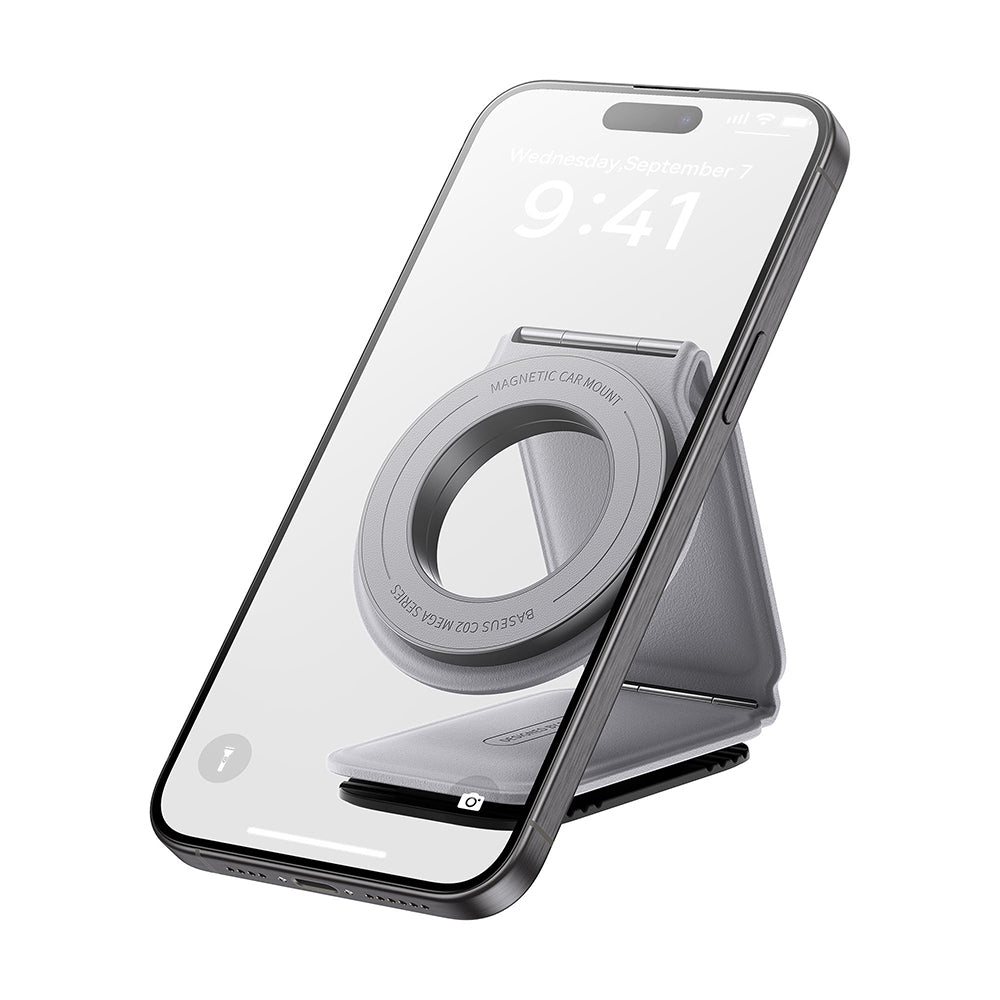 Baseus PrimeTrip C02 Magnetic Car Holder, Universal, Grey C40169002833-00