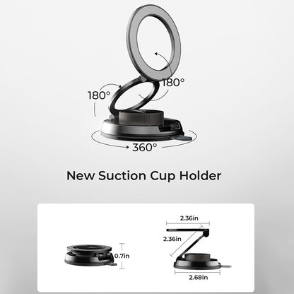 Lisen A611 Magnetic Car Mount, Universal, Black YL0226020002