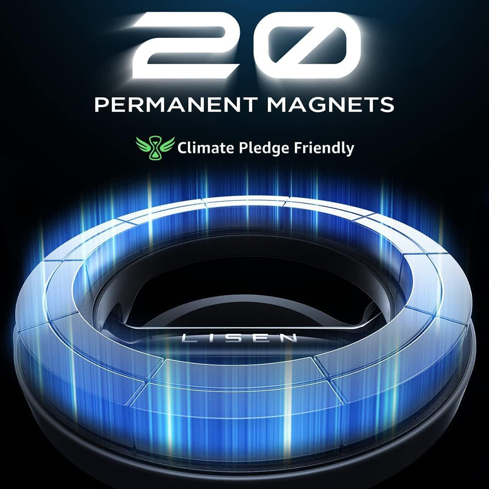 Lisen Magnetic Car Holder, Universal, Black YL0222100001